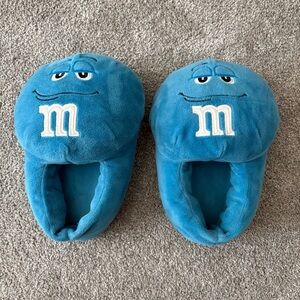 M&M’s Plush Slippers Youth Size L/XL